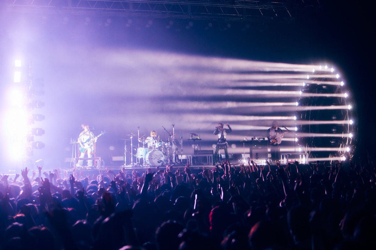 Aooo_band's tweet photo. Aooo Live Tour "RINGRING"🔊⚡️
￣￣￣￣￣￣￣￣￣￣￣￣￣￣￣￣
#Aooo_RINGRINGツアー 愛知公演
初っ端から熱量全開で迎えていただき、
最高にアツい時間になりました！

▶︎ 𝙉𝙀𝙓𝙏
2026.5.15 fri
Aooo Live Tour "RINGRING"
at 大阪・Zepp Namba

Photo by 日吉”JP”純平

#Aooo https://t.co/AaKtmomUvh