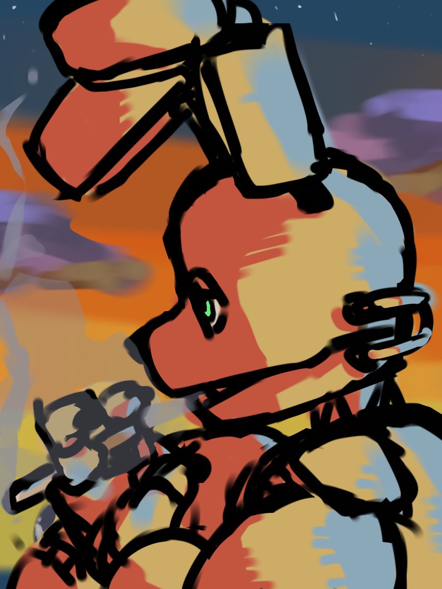 am4_night5's tweet photo. 何も考えず落書き https://t.co/Z2A7DH4QAQ