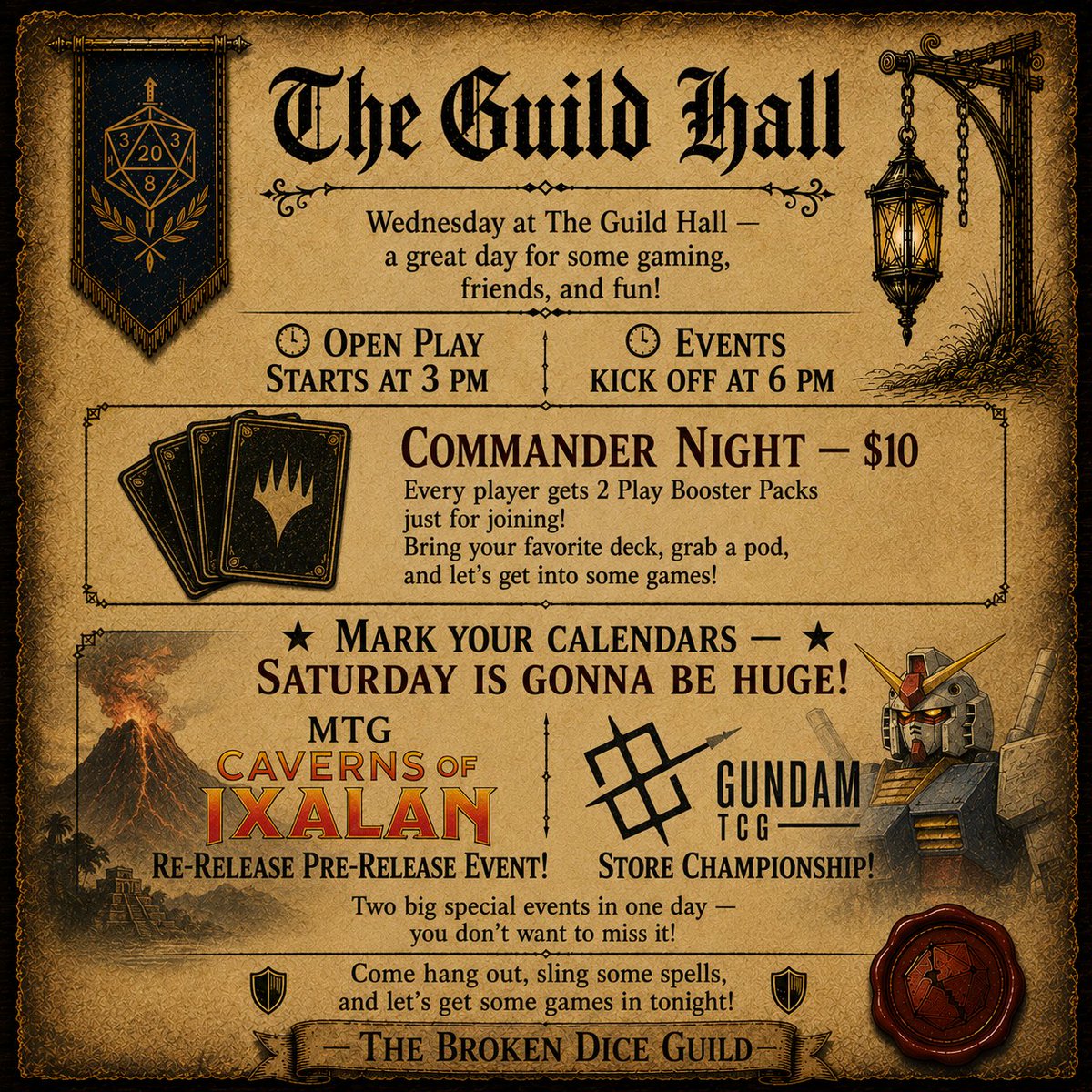 The Broken Dice Guild tweet media