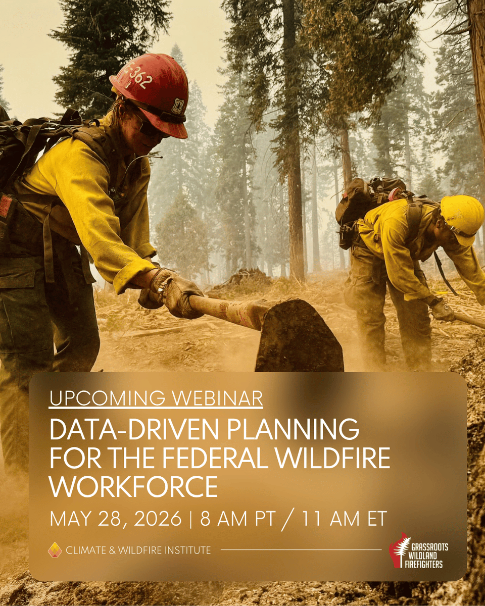 Climate & Wildfire Institute tweet media