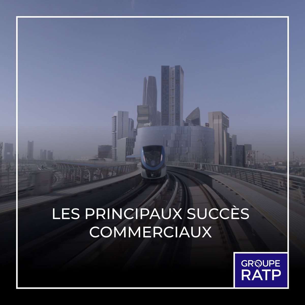 RATPgroup's tweet photo. De nombreux succès en Île-de-France, en France et à l’international pour le #groupeRATP.
➡️ Retour sur les temps forts de l’année dans le rapport d’activité et de développement durable 2025.
 
#RADD2025