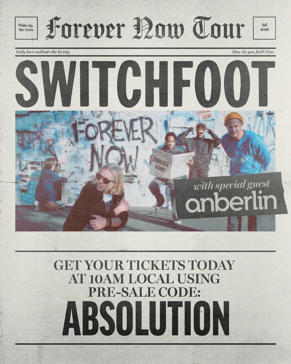 Switchfoot tweet media