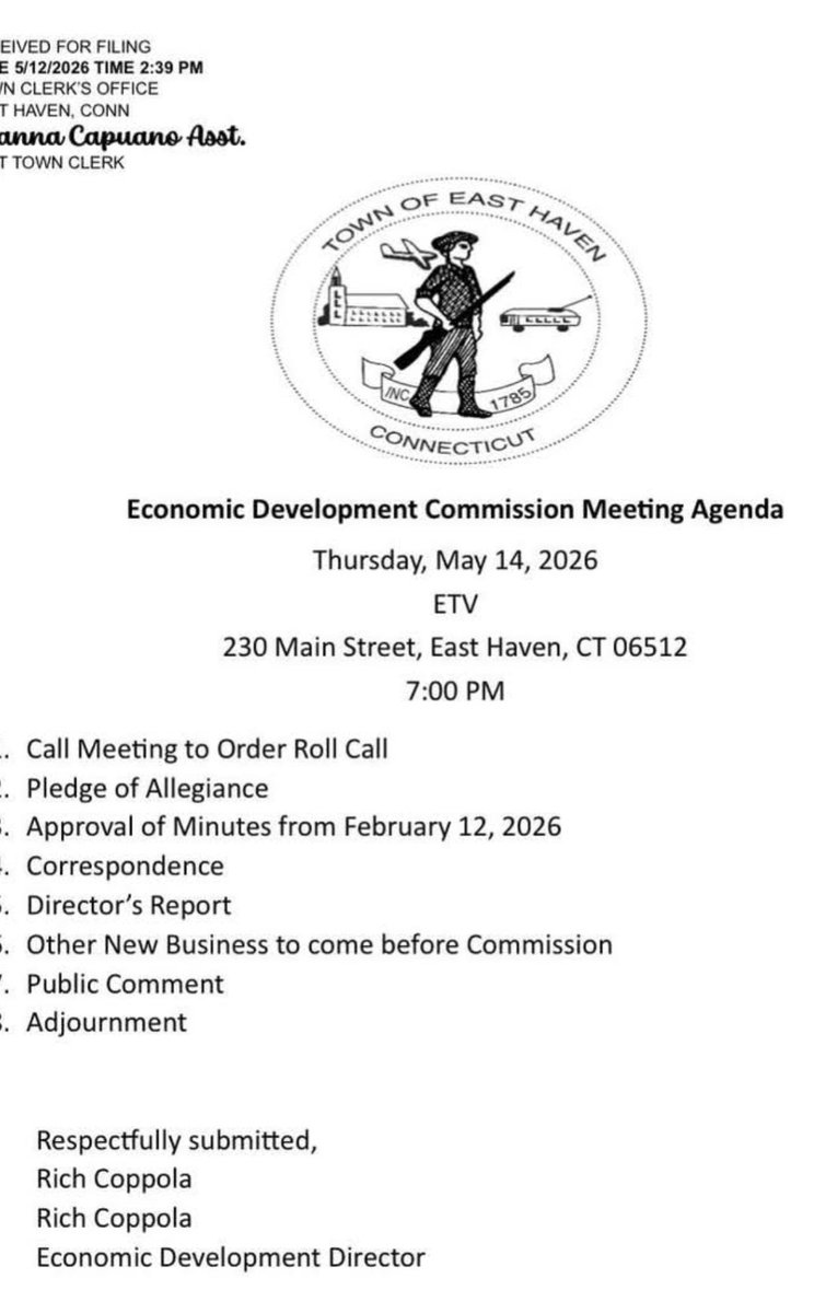 DFA New Haven tweet media