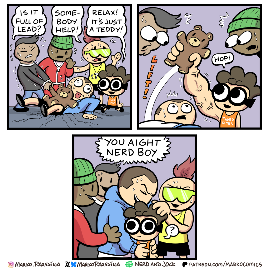 Marko (Nerd and Jock Comics) tweet media