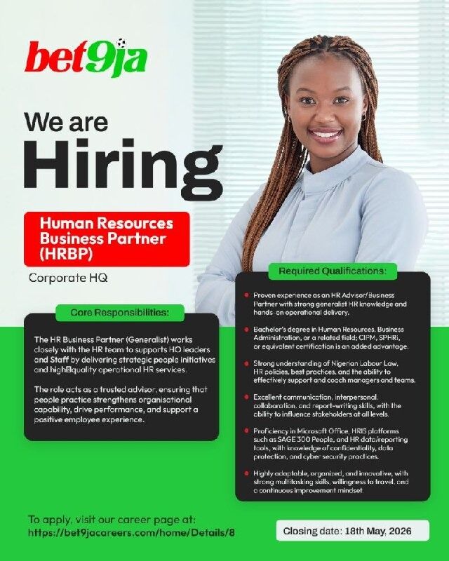 Latest Jobs in Nigeria tweet media