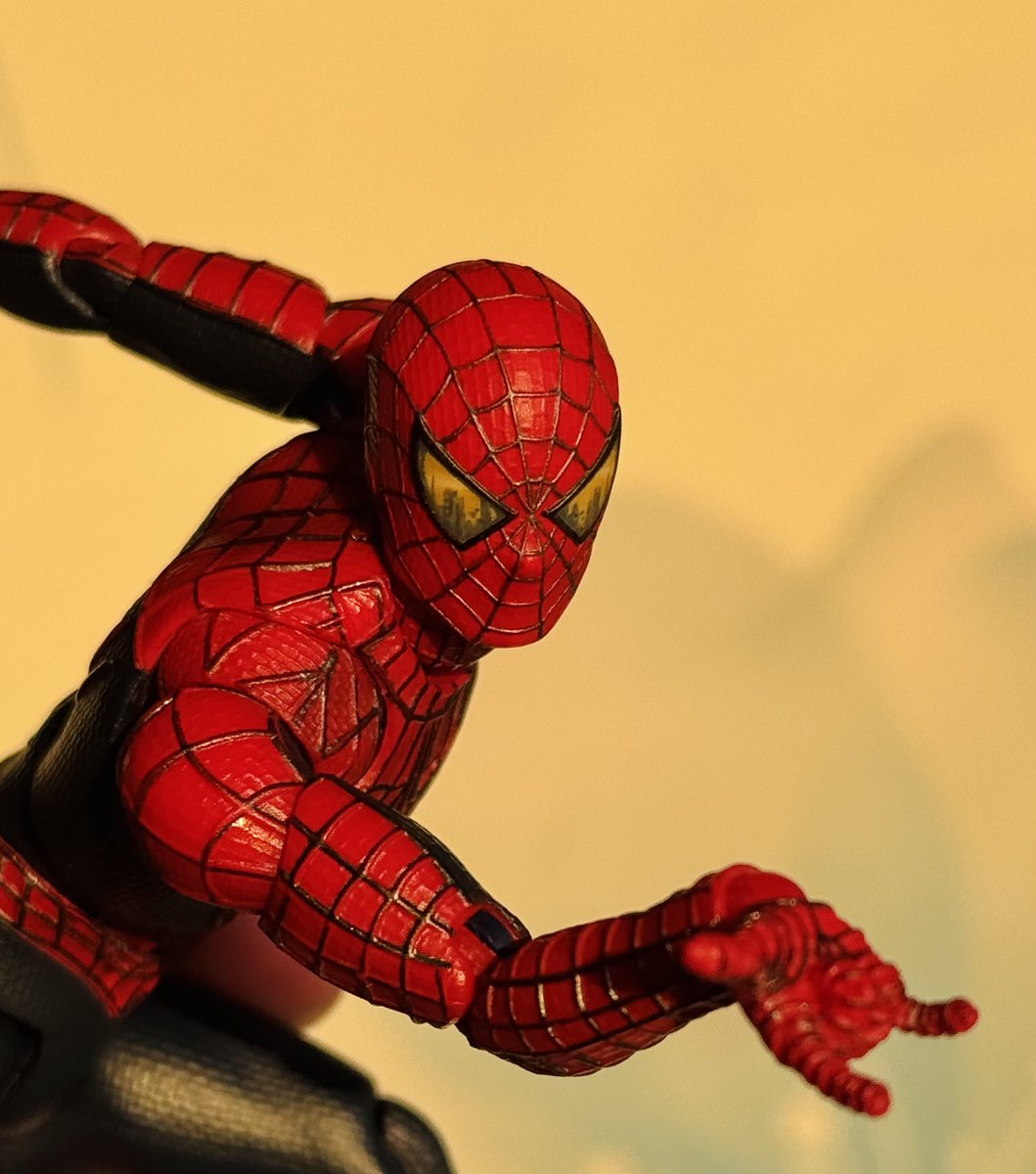 luy777L7's tweet photo. Play mafex's Toby Spider-Man again.. I hope the reprint can narrow the shoulders a little.. Hurry up and ship the reprint!!! 🥹 https://t.co/P1Z6bY4JuG