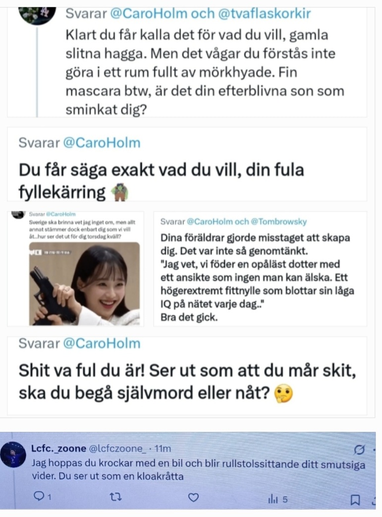 Caro 🇸🇪 Make Sweden safe again. tweet media