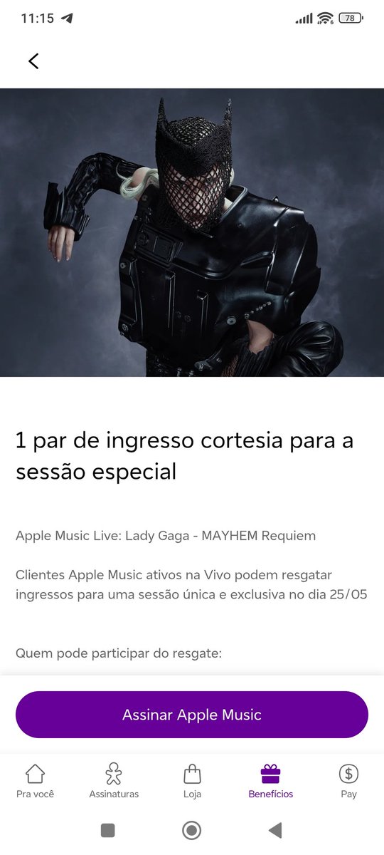 gholdengold's tweet photo. @vivobr me ajuda, não tô conseguindo assinar, tá dando erro pra eu pegar o ingresso https://t.co/KKcZP1ZyEa