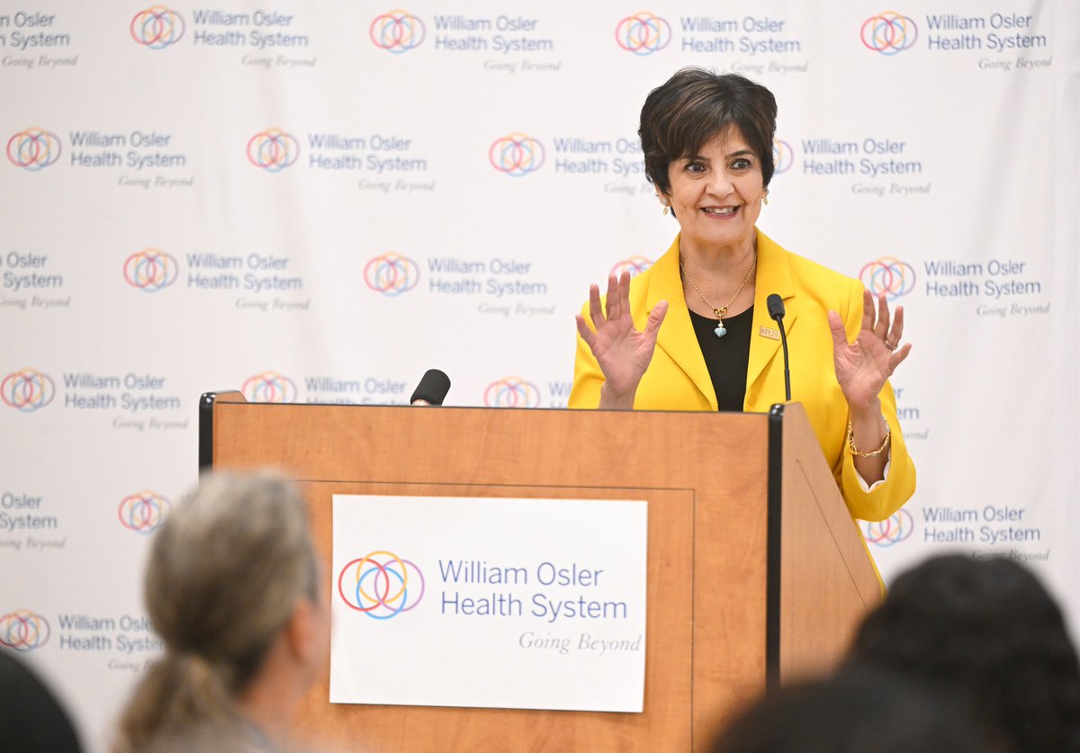 William Osler Health System tweet media