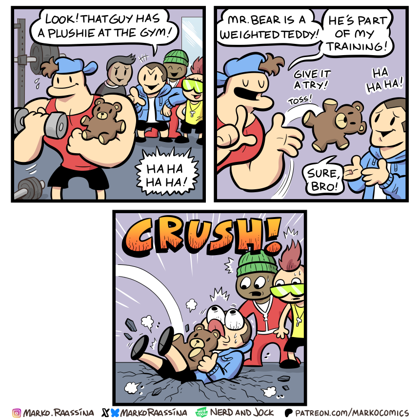 Marko (Nerd and Jock Comics) tweet media