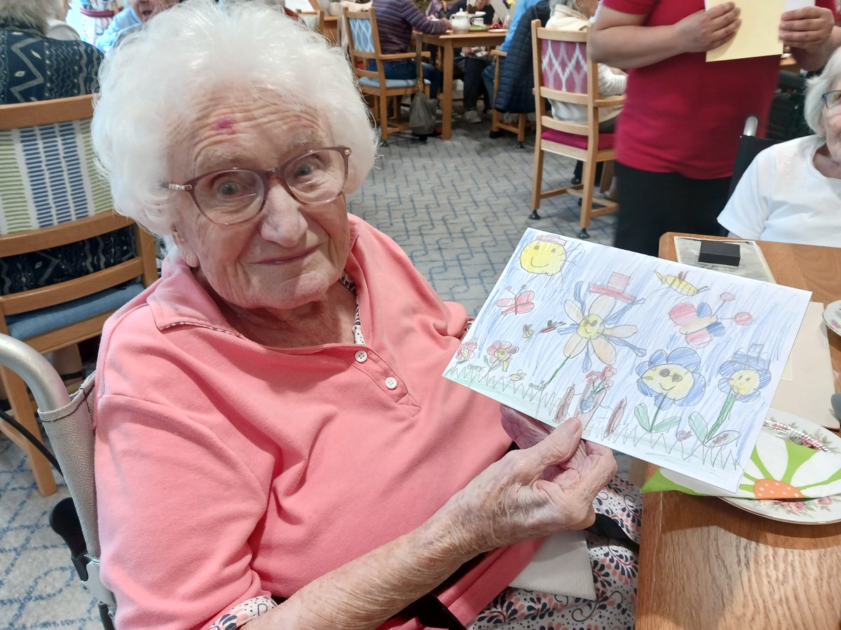 DurlstonPreprep's tweet photo. We were delighted to help our friends at Kingfishers Care Home celebrate #InternationalNursesDay2026.  The children made some beautiful cards to share with the nursing team.  The residents enjoyed seeing them too! #DurlstonCommunity https://t.co/tdjPlvBDSJ