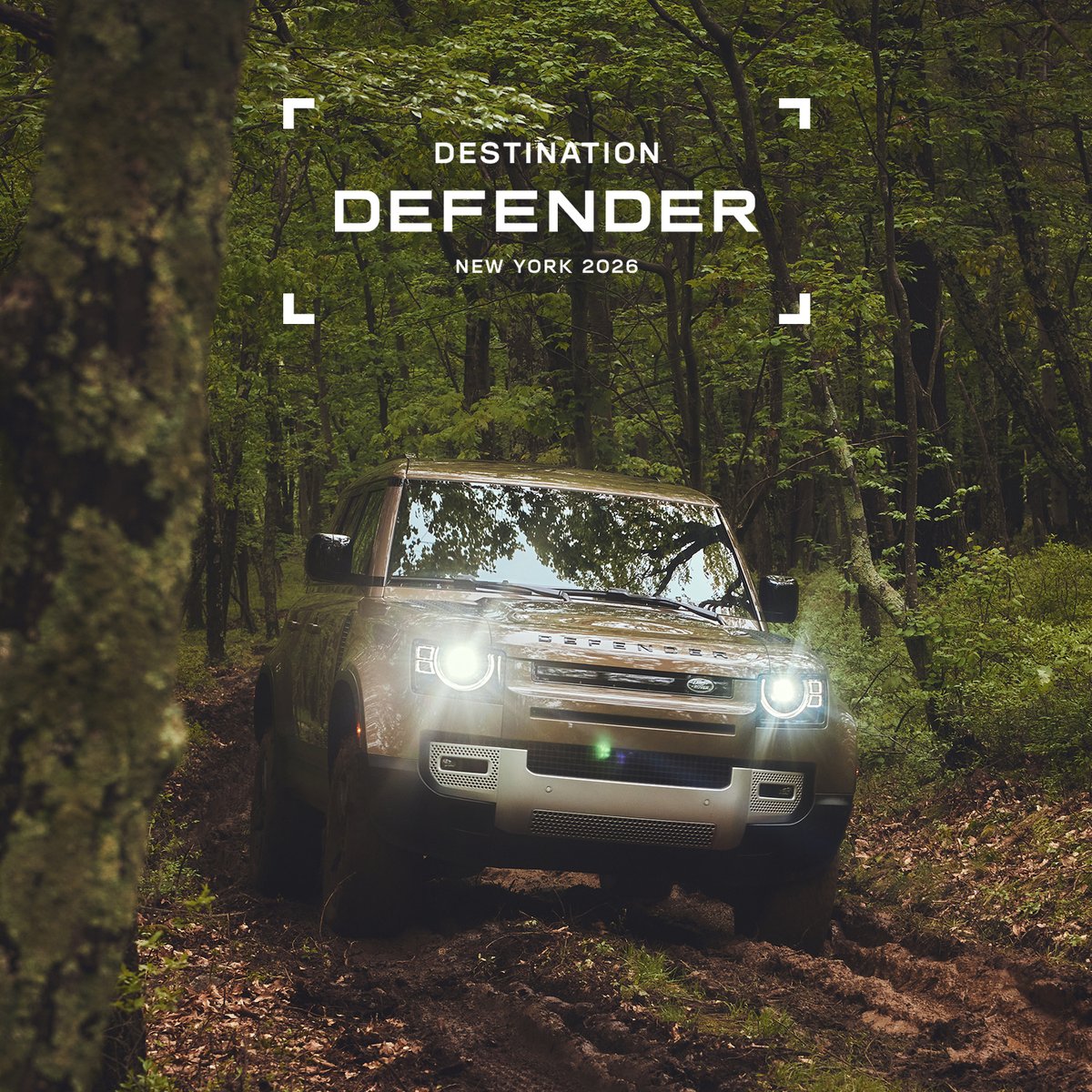 EnglewoodLR's tweet photo. Destination Defender returns May 15-17 in Port Jervis, NY. Across 500 acres of lakes, trails, and open terrain, the premier off-road weekend unites the Defender community for trail drives, forum sessions, and curated experiences. Get tickets now. #Defender https://t.co/kuhQUmw9dk
