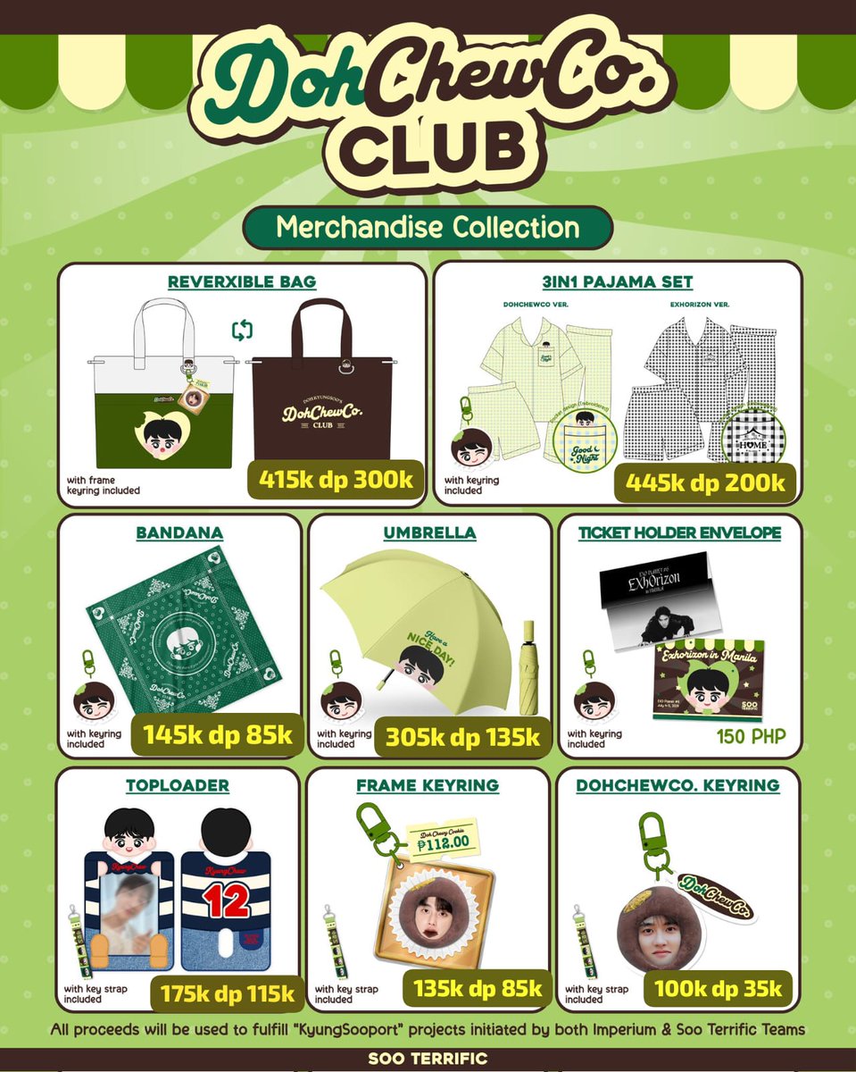 GOBYNATA's tweet photo. OPEN PO DohChewCo. CLUB by @DOIt_MNL

💰harga ada di gambar

✅est bersih ina
✅dp up 100k bisa dicicil sampai 10 juni
✅ada go wa https://t.co/wFkATx4fNR
❌cancel after list
❗close 30 mei https://t.co/J7dtZdciOE