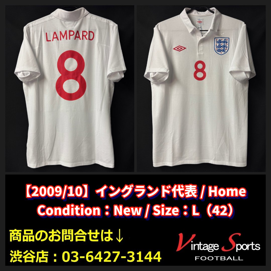 商品情報】渋谷店 【2009/10】#イングランド代表 #フランク