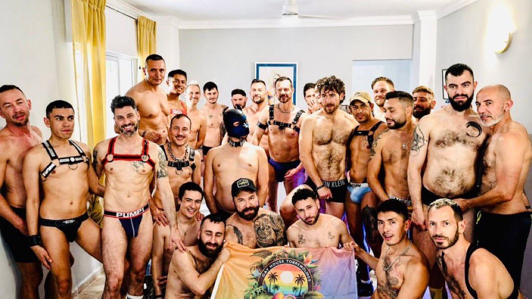 RyanMichelVIP's tweet photo. BIG ORGY IN MARACUYA GAY HOUSE - TORREMOLINOS GRABBYS 2026 🐷
Host: @gayhousetorrem 
Direct: @BobSteelXXX @itagaycupido_bk
Film &amp; Edit: @RRNStudios 
Actors: see comment https://t.co/5BSyrwqwXg
