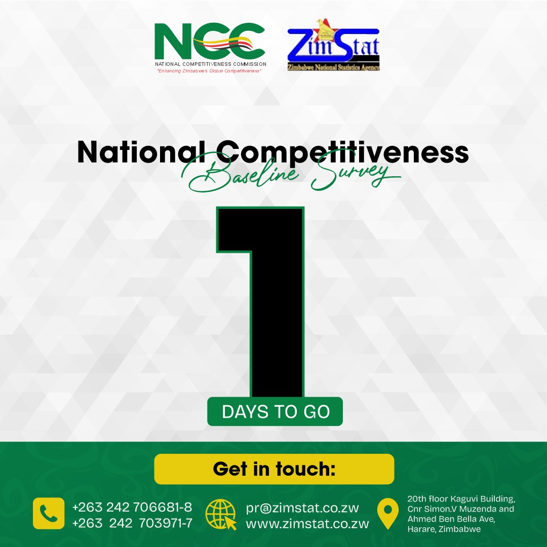 Zimbabwe National Statistics Agency - ZIMSTAT tweet media