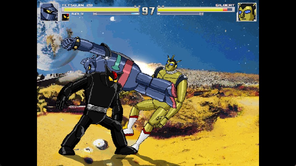 M_kirbey's tweet photo. ギルバート・ドラグネットロボット��開
よかったらどうぞ
#MUGEN更新情報
https://t.co/um4HWc6Hzz https://t.co/aa3cEU5Rrq