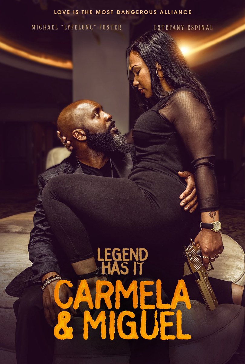 Lyfelong's tweet photo. Legend Has It: Carmela &amp; Miguel

An Original Series

Streaming May 24

Watch on Instagram, TikTok, Facebook, YouTube Shorts &amp; X.

#LegendHasIt https://t.co/i92IGzAayO