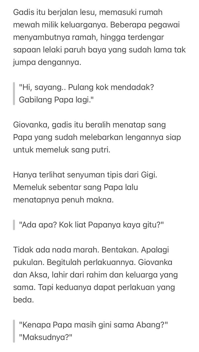 writtenbybenne's tweet photo. 219. Terlalu jauh menyakiti https://t.co/Qbl2V9MdfH