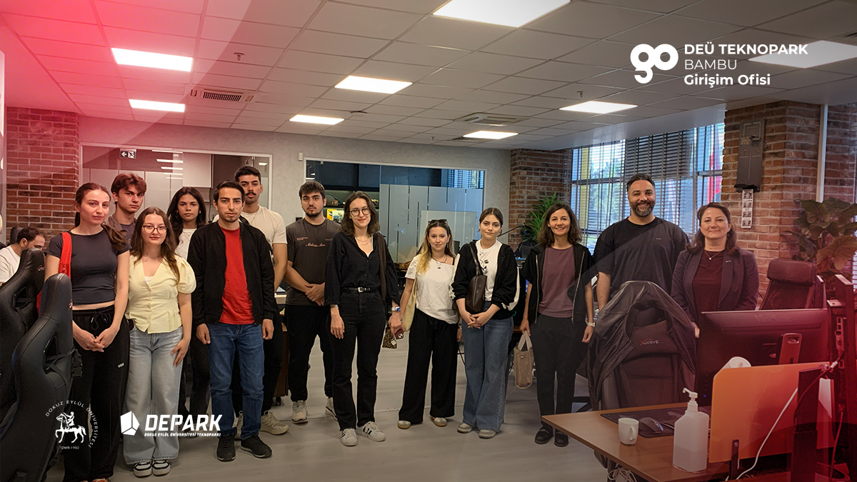 bambudepark's tweet photo. Dokuz Eylül Üniversitesi Eğitim Fakültesi öğrencileri, Ekonomi ve Girişimcilik dersi kapsamında BAMBU Girişim Ofisi’ni ve DEPARK firmalarımızdan Edupick’i ziyaret etti.

Ziyaret kapsamında öğrenciler, girişimcilik ve teknopark ekosistemi hakkında bilgi edinme fırsatı buldu. https://t.co/Mv59hsowRX
