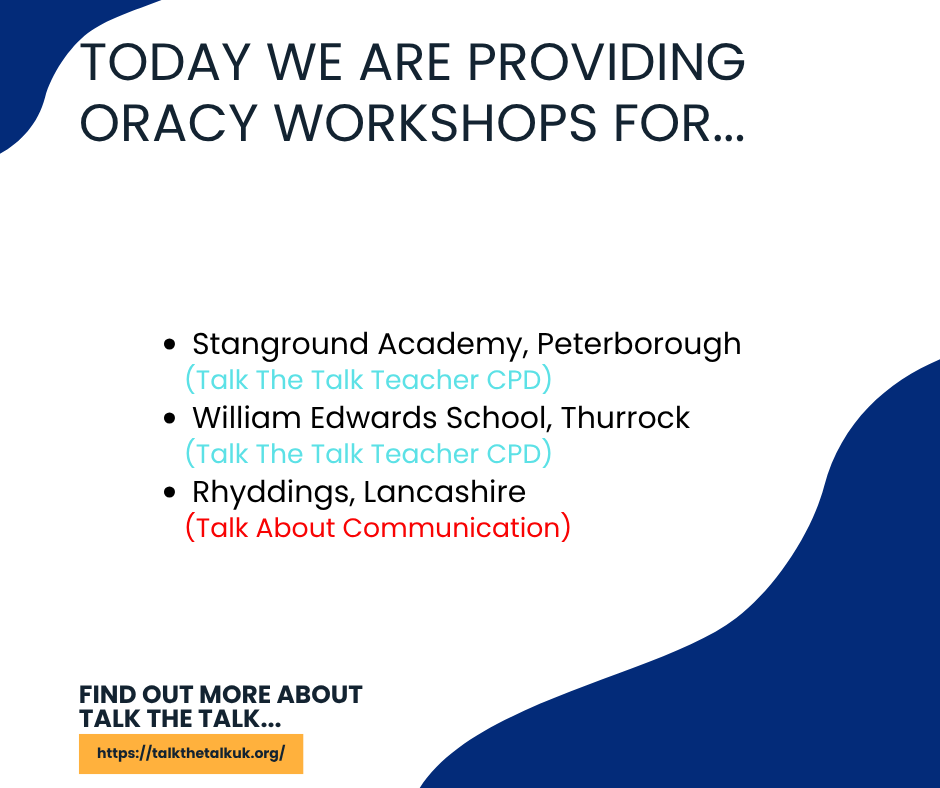 Talk The Talk: Oracy tweet media
