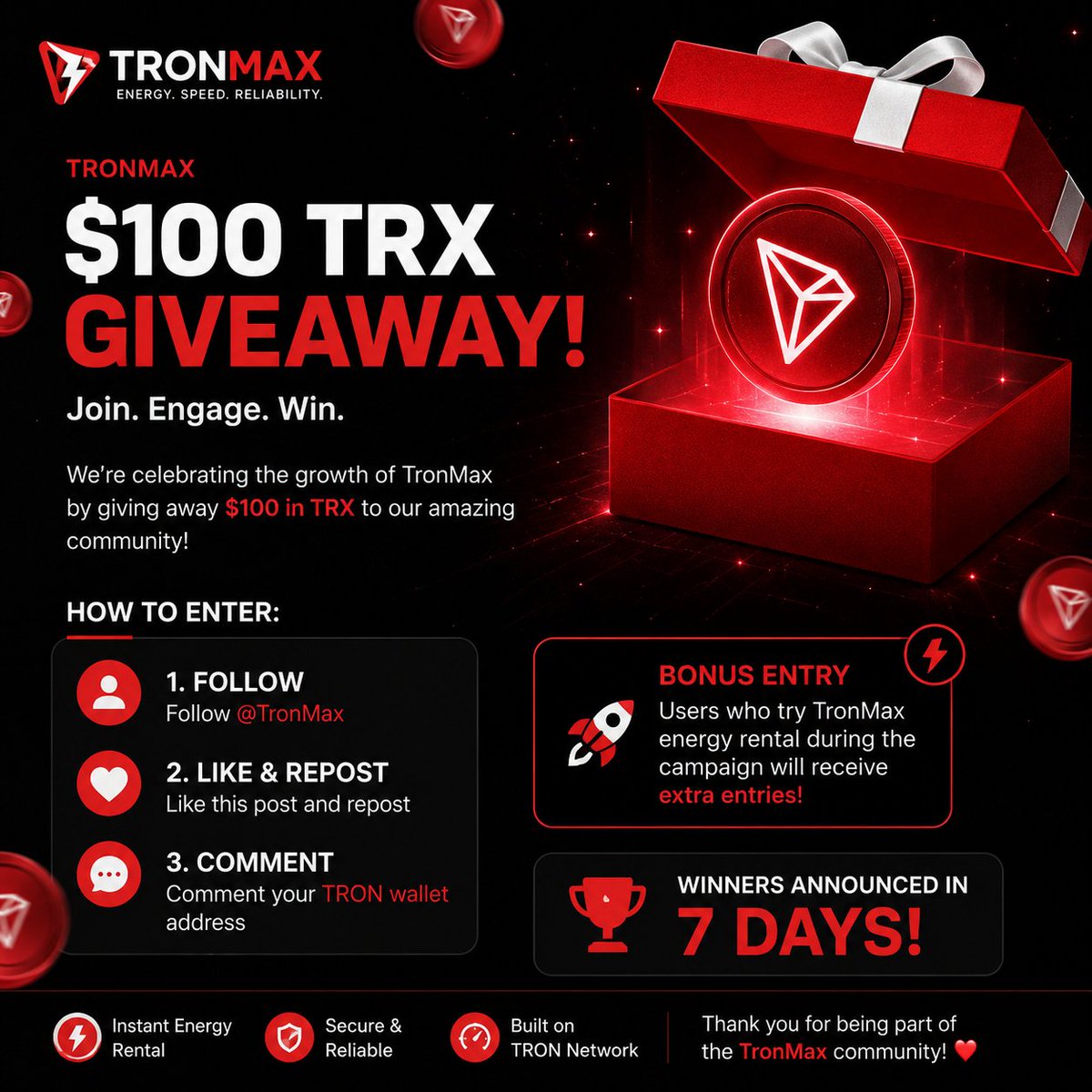 TronMax.io - Buy & Sell Energy tweet media