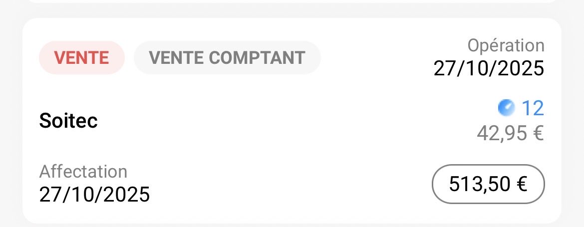 LaconmeKevin's tweet photo. J aurais fait un +276% 🥲 #soitec #bourse #pea https://t.co/adNKpzpT6o