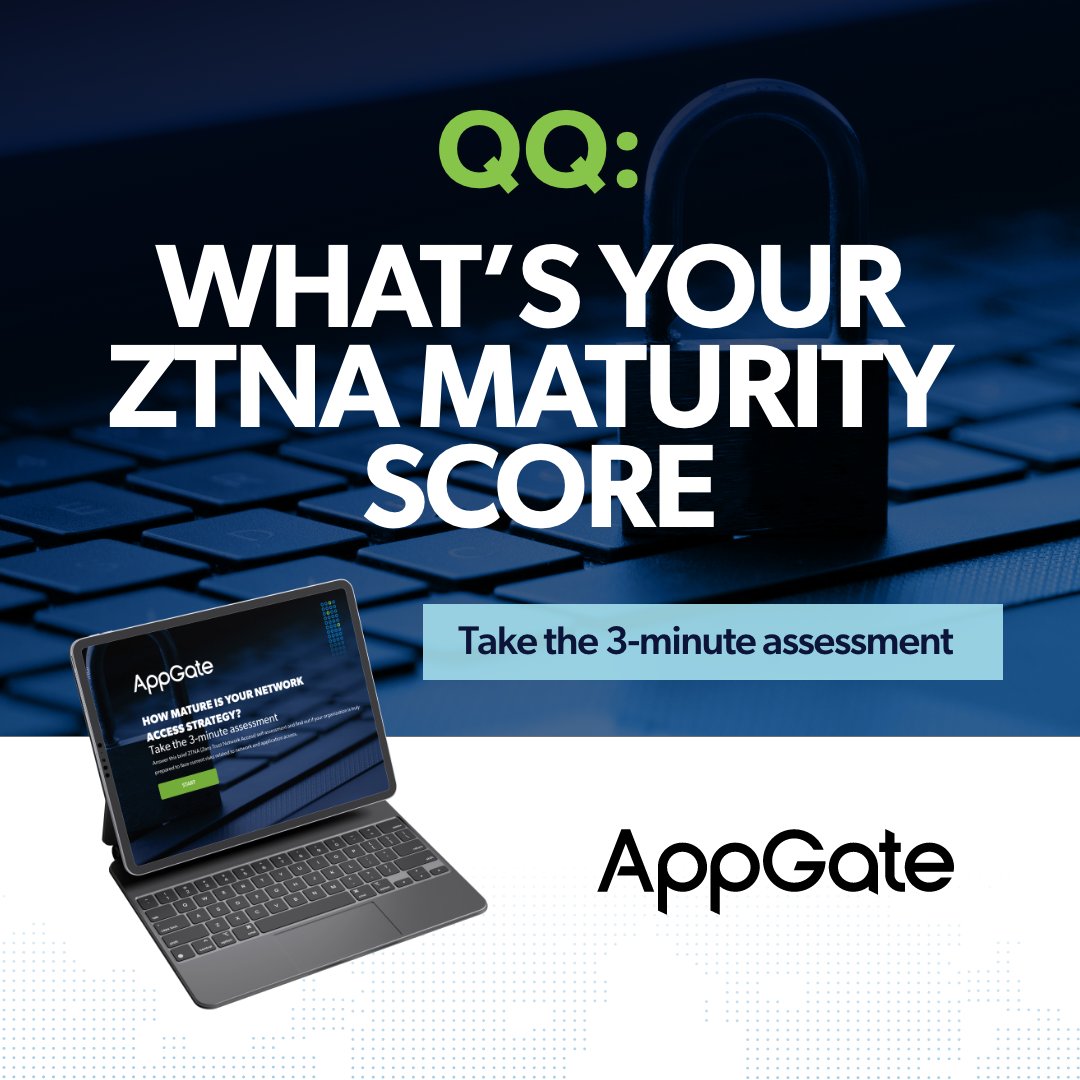 AppGate tweet media
