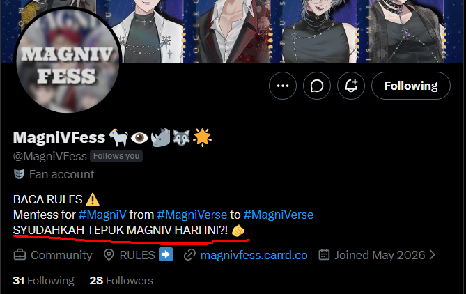 Gema Gathika🐺🎵【MagniV】 tweet media