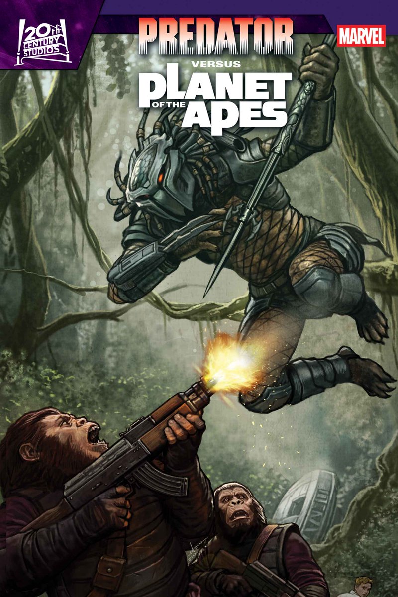 アメコミ情報】 7月29日発売予定『Predator vs. Planet of the Apes