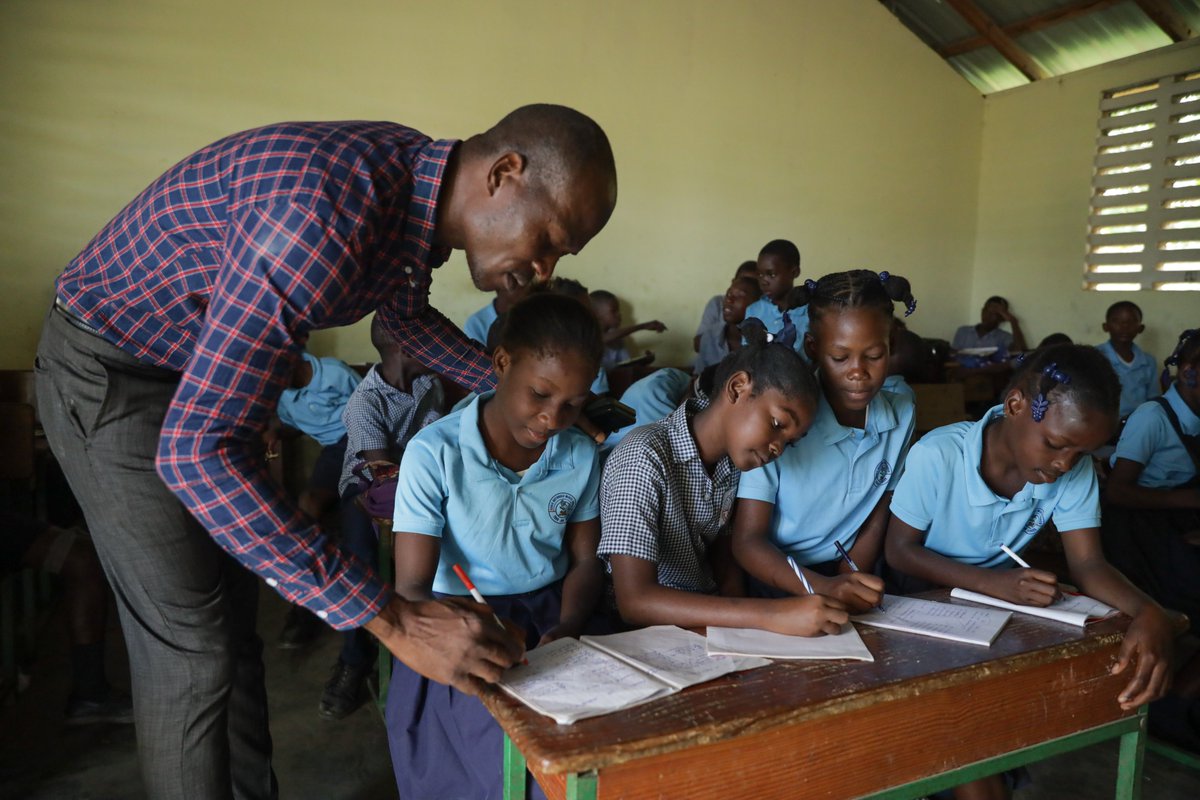 UNICEF Haiti tweet media
