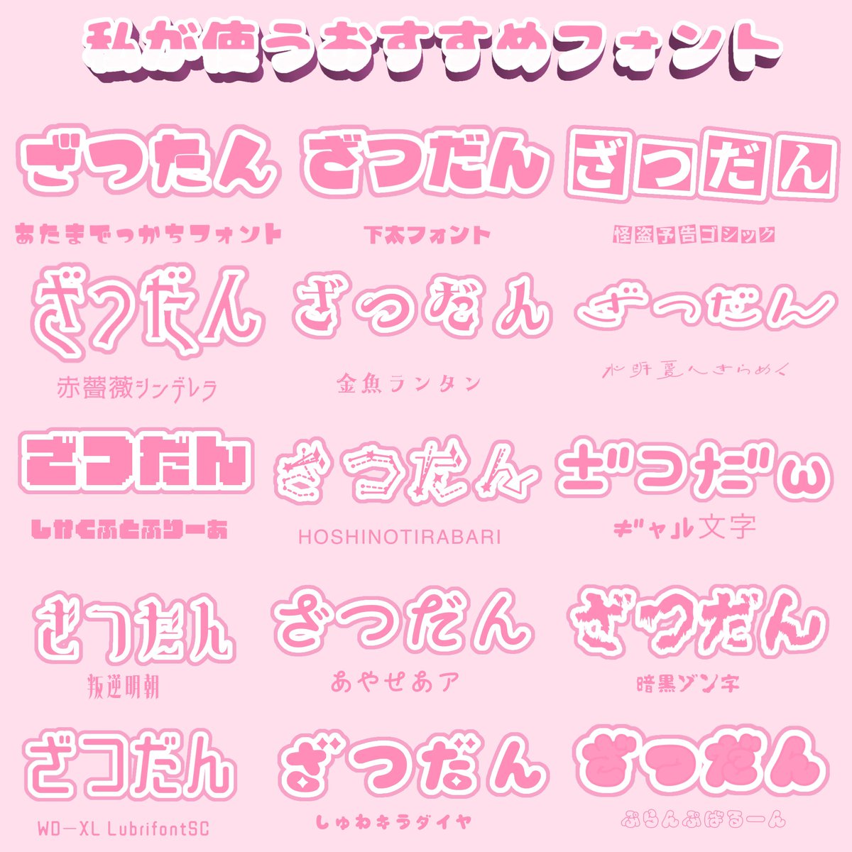 フォント