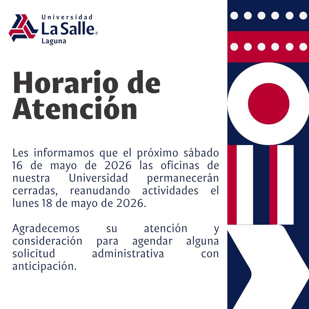 Universidad La Salle Laguna tweet media