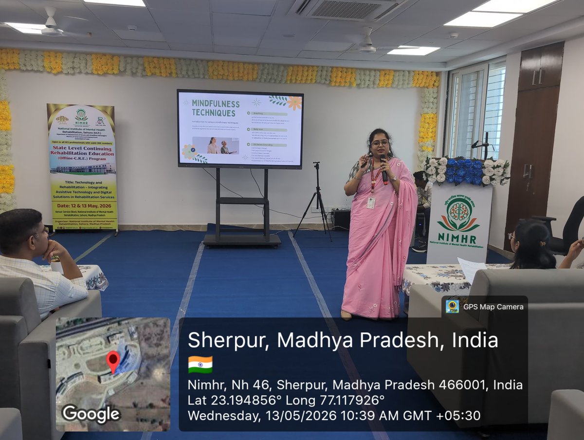 nimhrsehore's tweet photo. Day 2 of the #CREProgramme at @nimhrsehore focused on mindfulness apps, assistive technology, ICT in special education, social media for social skills &amp; smart classroom technologies.

@socialpwds @MSJEGOI @RCIGovIndia
#NIMHR #InclusiveEducation https://t.co/QjQse451Ui