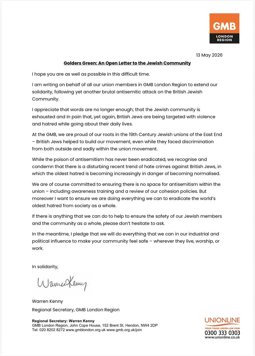 GMB London Region tweet media