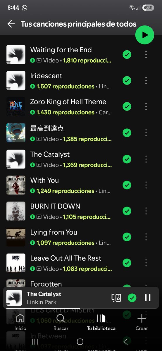 ElliotMagott's tweet photo. Creo que me gusta un poquito Linkin Park https://t.co/wS403Veetz