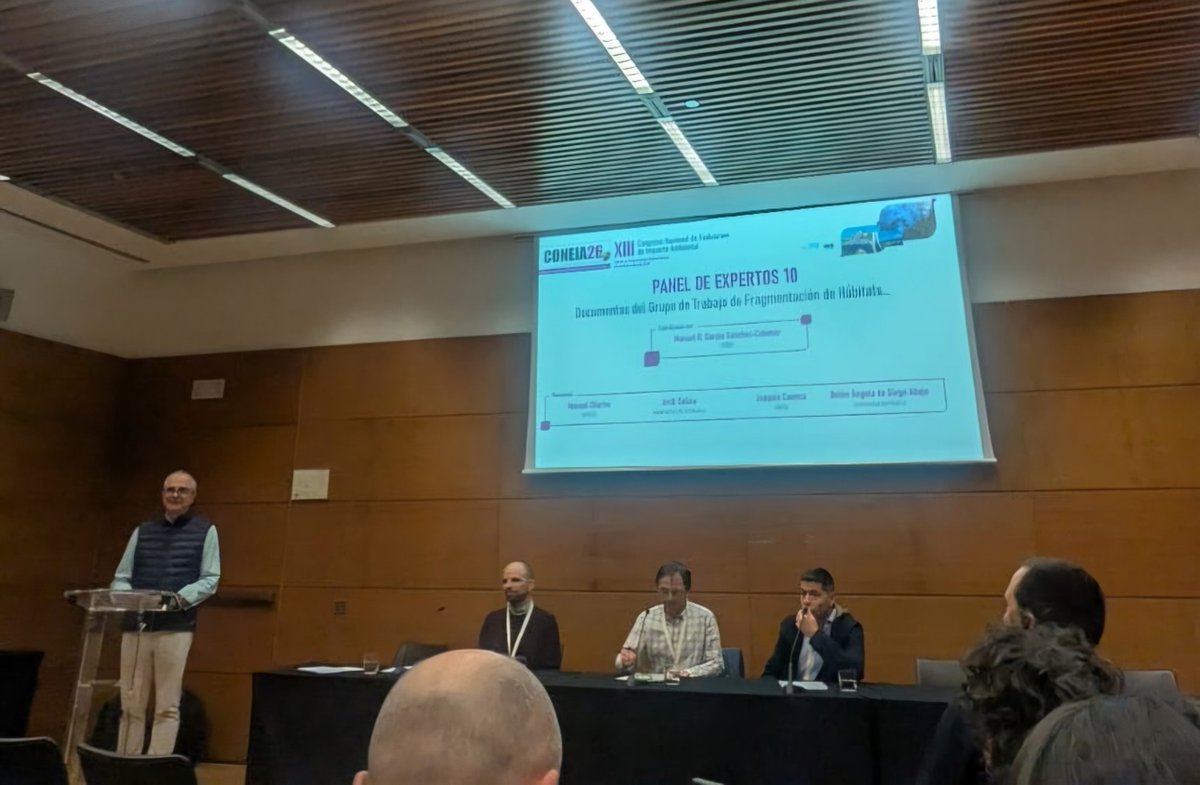 CEDEX_es's tweet photo. 📍 @CEDEX hemos participado en #CONEIA2026 (Toledo). Desde el Área de Ingeniería Ambiental del #CETA_CEDEX hemos contribuido con la coordinación de sesiones y la ponencia sobre insectos en la #EvaluaciónAmbiental. https://t.co/w5TQLj6gJN