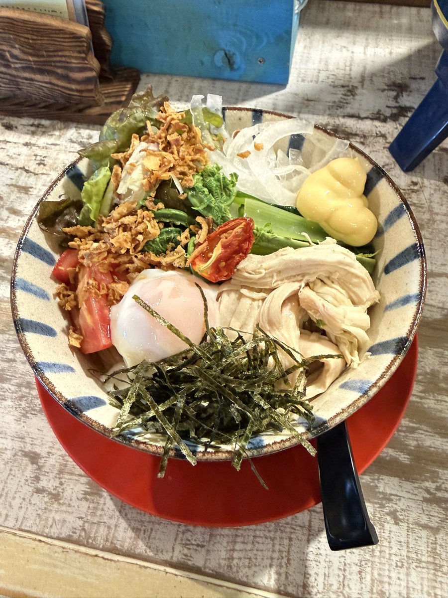 安曇野市 ラーメン仙 冷やし中華(1.5玉) 今年初の冷中はこちら