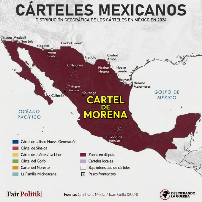 GOPEPE_1's tweet photo. Understanding #México
#fordummies
#MorenaOrganizaciónCriminal
#NarcoRégimen https://t.co/aobUlqQn8p
