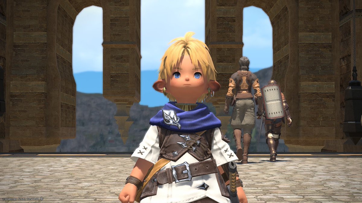 dot_GI's tweet photo. 今さら14始めてみた(キャラクリでちびディオ作ってたはずなのに気付いたら10の☀️っぽい子が爆誕してた笑) https://t.co/kdb7xIWQmf