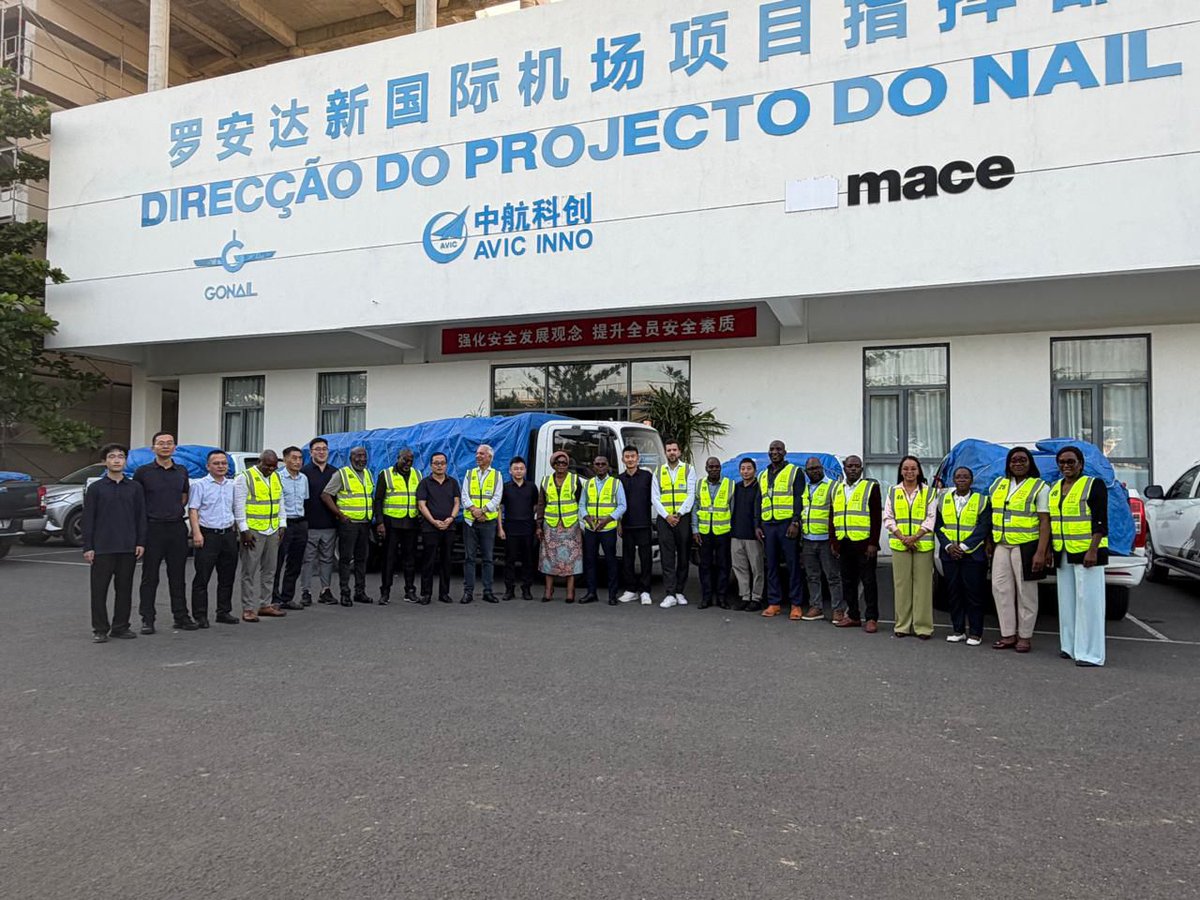 AVICINNO's tweet photo. When the rains came down hard on Benguela Province, Angola, the CAIEC (a subsidiary of AVIC INNO) team didn't wait. We brought We brought essentials to those in need, and worked side by side with our local staff and residents to offer assistance. No grand statements. Just warm, outstretched hands.