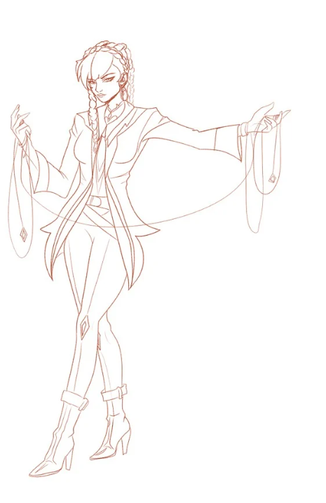 HCICT_HGamble's tweet photo. some concept art for my game character https://t.co/ho8TvcaF7t