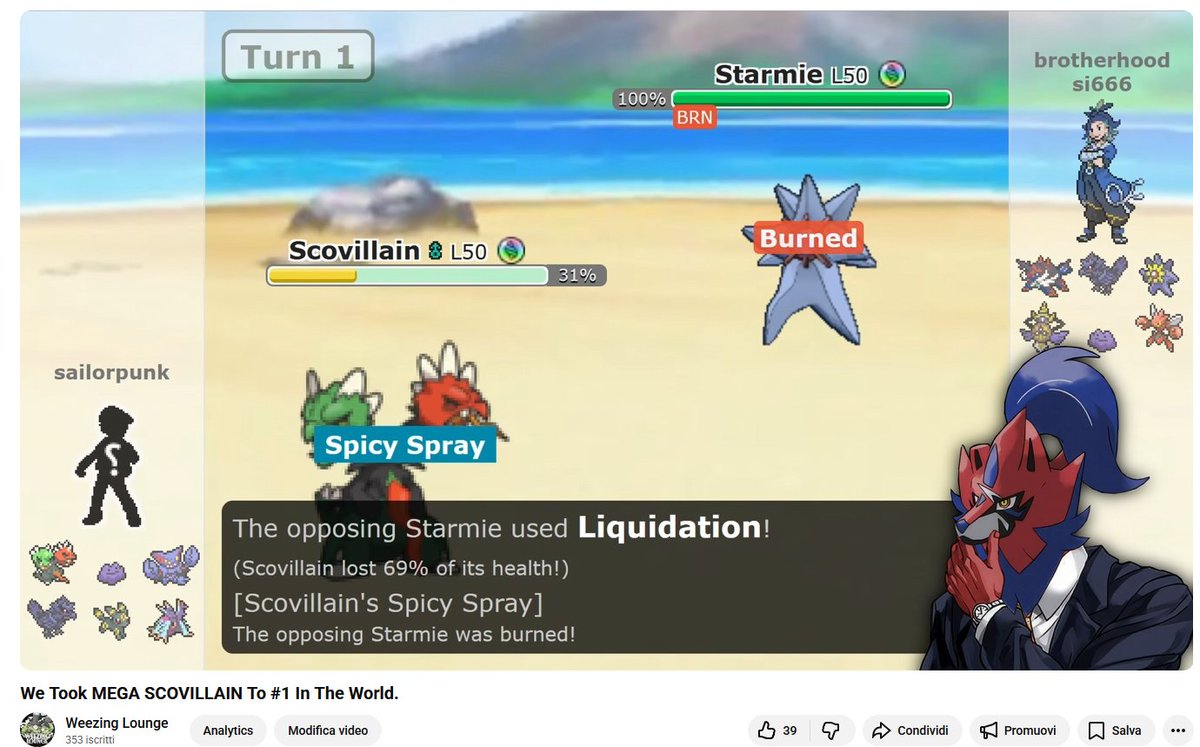 WeezingLounge's tweet photo. Mega Scovillain literally got RANK 1 on Pokémon Showdown.🌶️🡇 https://t.co/oXMtc2hpSm