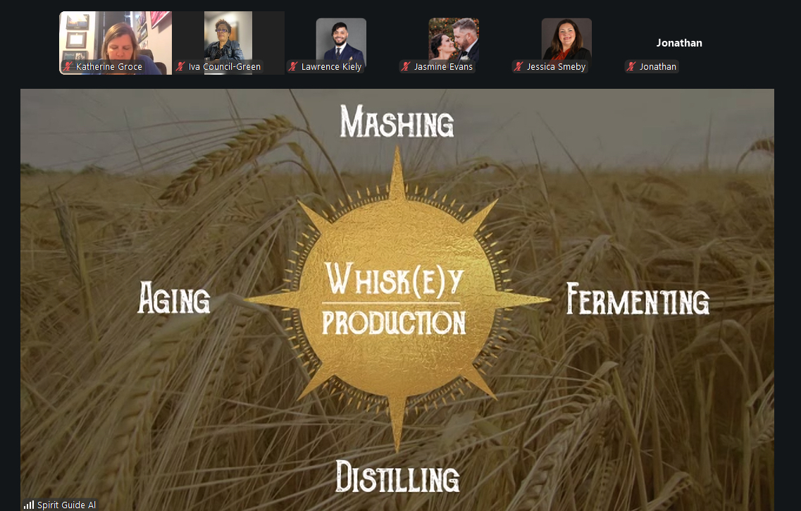 ProstatisFinan1's tweet photo. Last night, we brought the whiskey experience home 🥃🌎

Our Wide World of Whiskey Virtual Bring-a-Friend Event gave clients near and far the opportunity to join us over Zoom for a fun evening of whiskey tasting and learning, as Spirit Guide Al walked us through the whiskey-making process and shared his expertise along the way. ✨

A huge thank you to all of our clients and friends who joined us virtually! Prostatis wouldn’t be where it is today without the trust, support, and referrals from incredible clients like you. 💚💛

#ProstatisFinancial #ClientAppreciation #WhiskeyTasting #VirtualEvent #BringAFriendEvent