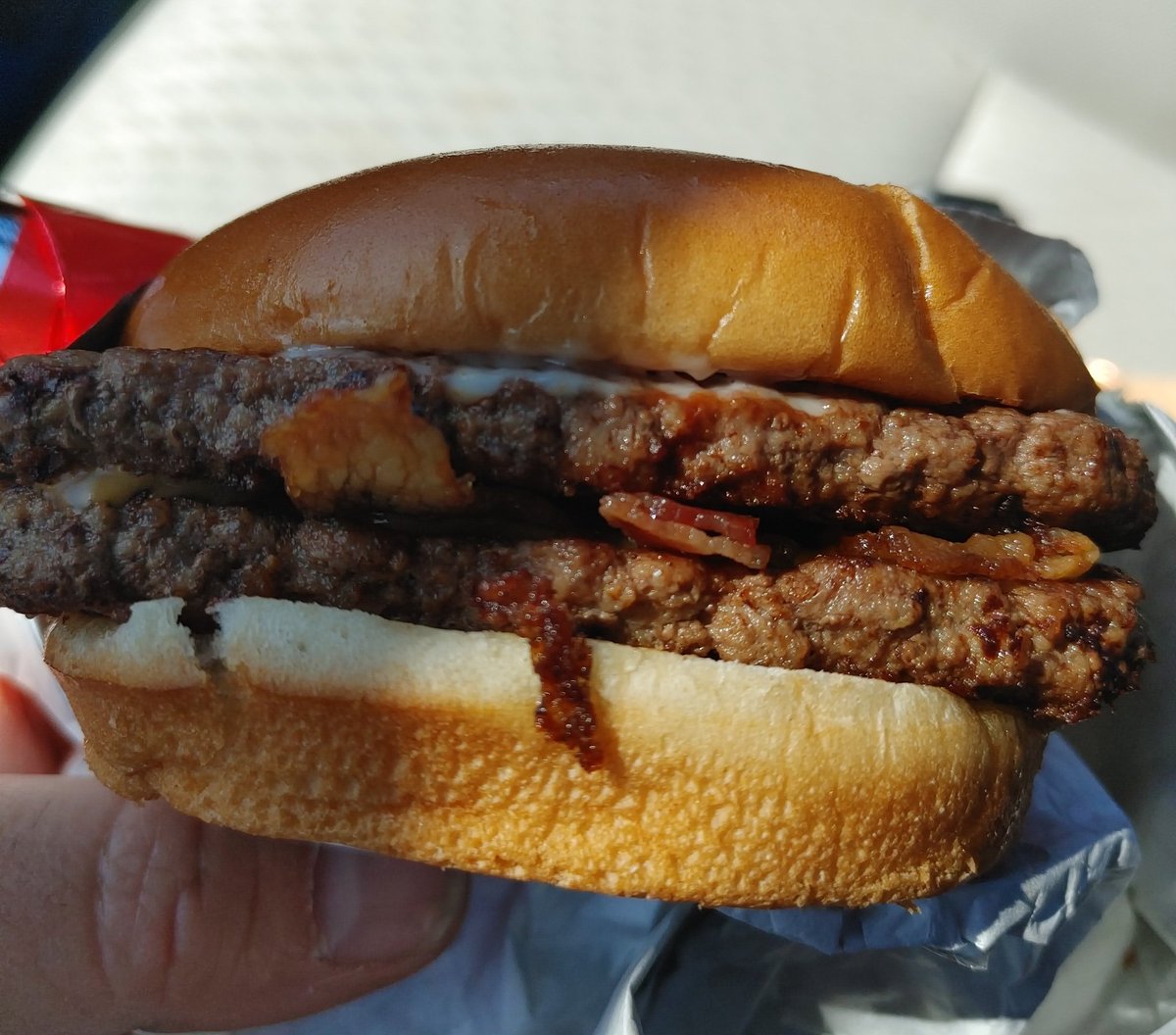 barlow1_dom's tweet photo. I deserve this today. 
#Baconator https://t.co/6wgodv41jw