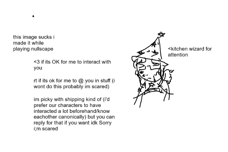 hauntedkitchen's tweet photo. // i don't know where the original image is  but hi this is how i force myself to GET OVER MY SOCIAL ANXIETY https://t.co/lPG64jor5q