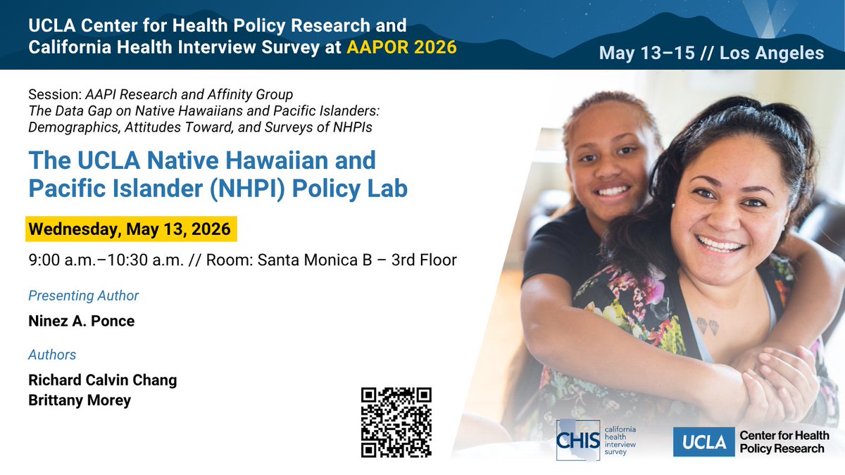 UCLA Center for Health Policy Research tweet media