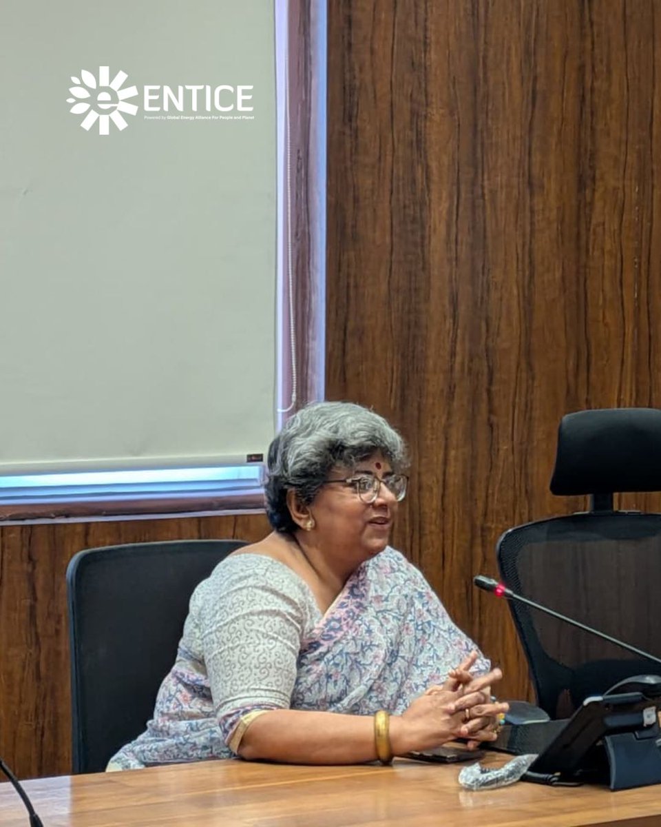 EnticeChallenge's tweet photo. Today, ENTICE 2.0 winners presented the progress of their AI-based demand response &amp; demand flexibility solutions to @jvvnlccare for potential implementation across four regions in Jaipur.   

ENTICE 3.0 applications are open: https://t.co/AQmZC8NjYK

#IndiaInnovates https://t.co/v7HyFr3Mg9
