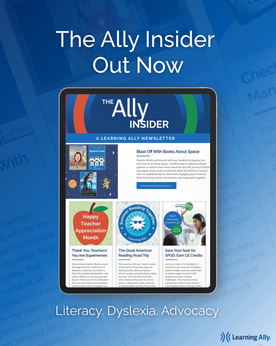 Learning Ally (@Learning_Ally) / Posts / X