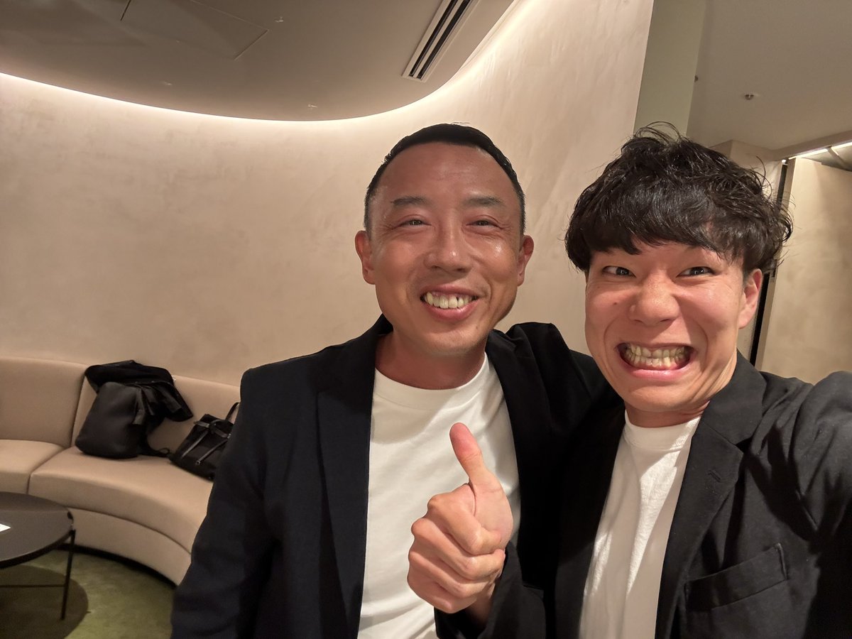 しょーみ社長 コミクス鈴木社長の会でようやくお会いできたアスティーダ早川社長